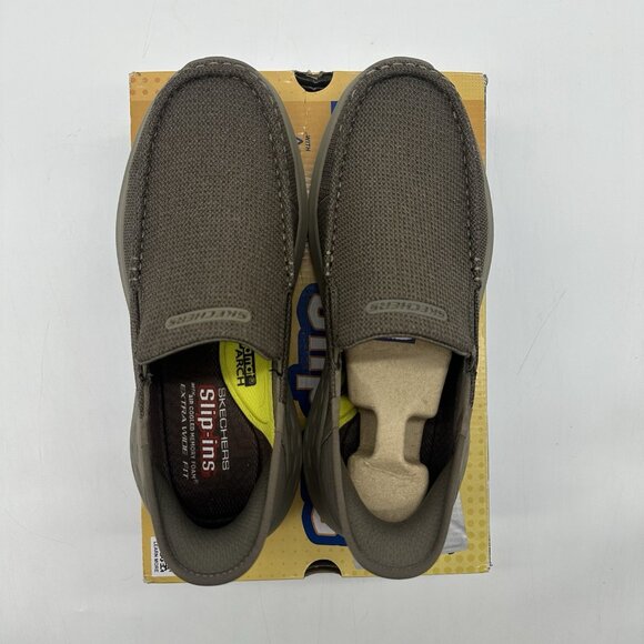 Skechers Slip-Ins Parson Ralven Moc Toe Casual Sneakers Men's Size 8 Extra Wide! - Picture 8 of 12